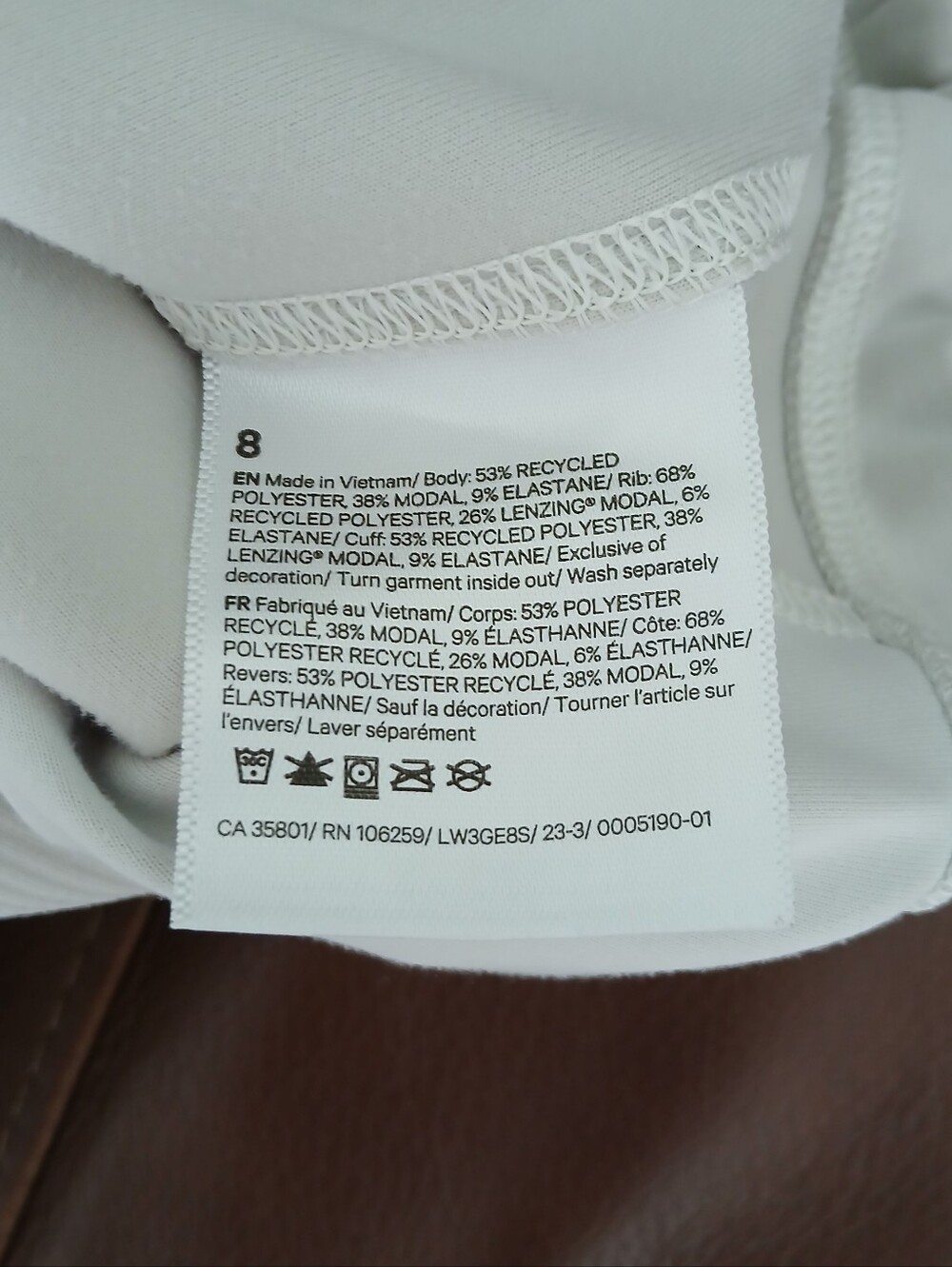 Lululemon Brushed Softstreme Ribbed Half Zip - Picture 12 of 12